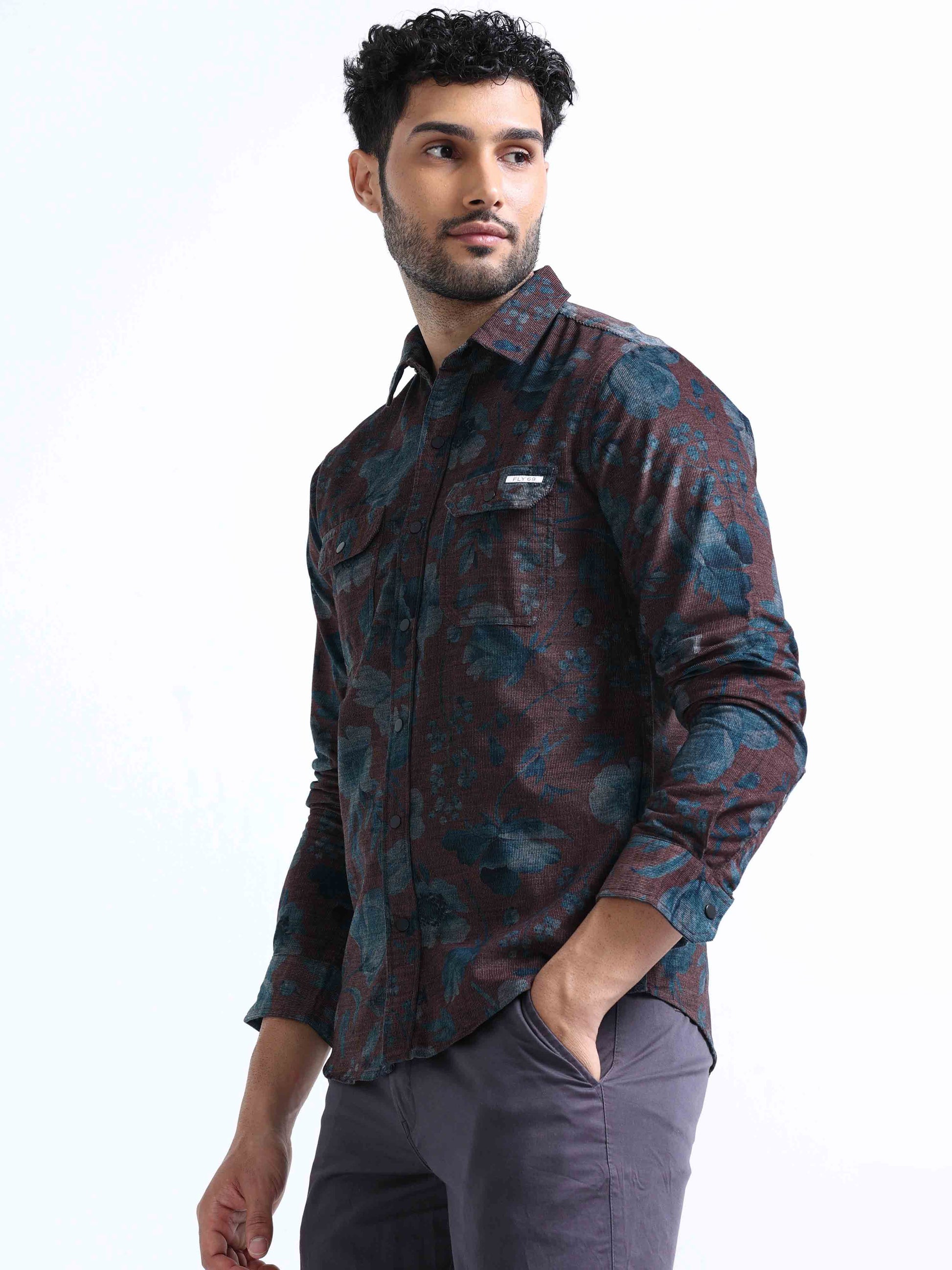 Barossa Printed Full Sleeve Shirt For Men 