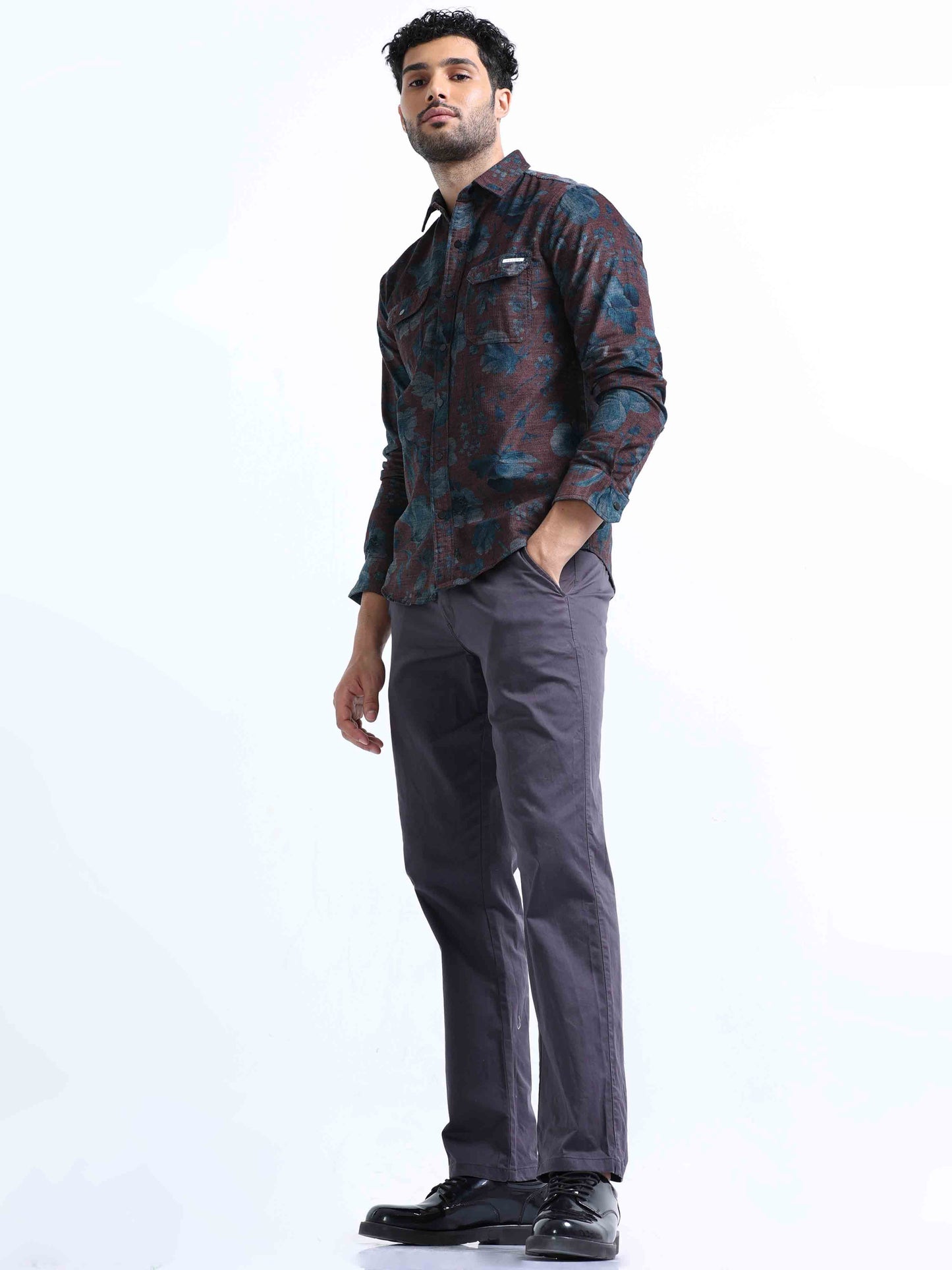 Barossa Printed Full Sleeve Shirt For Men 