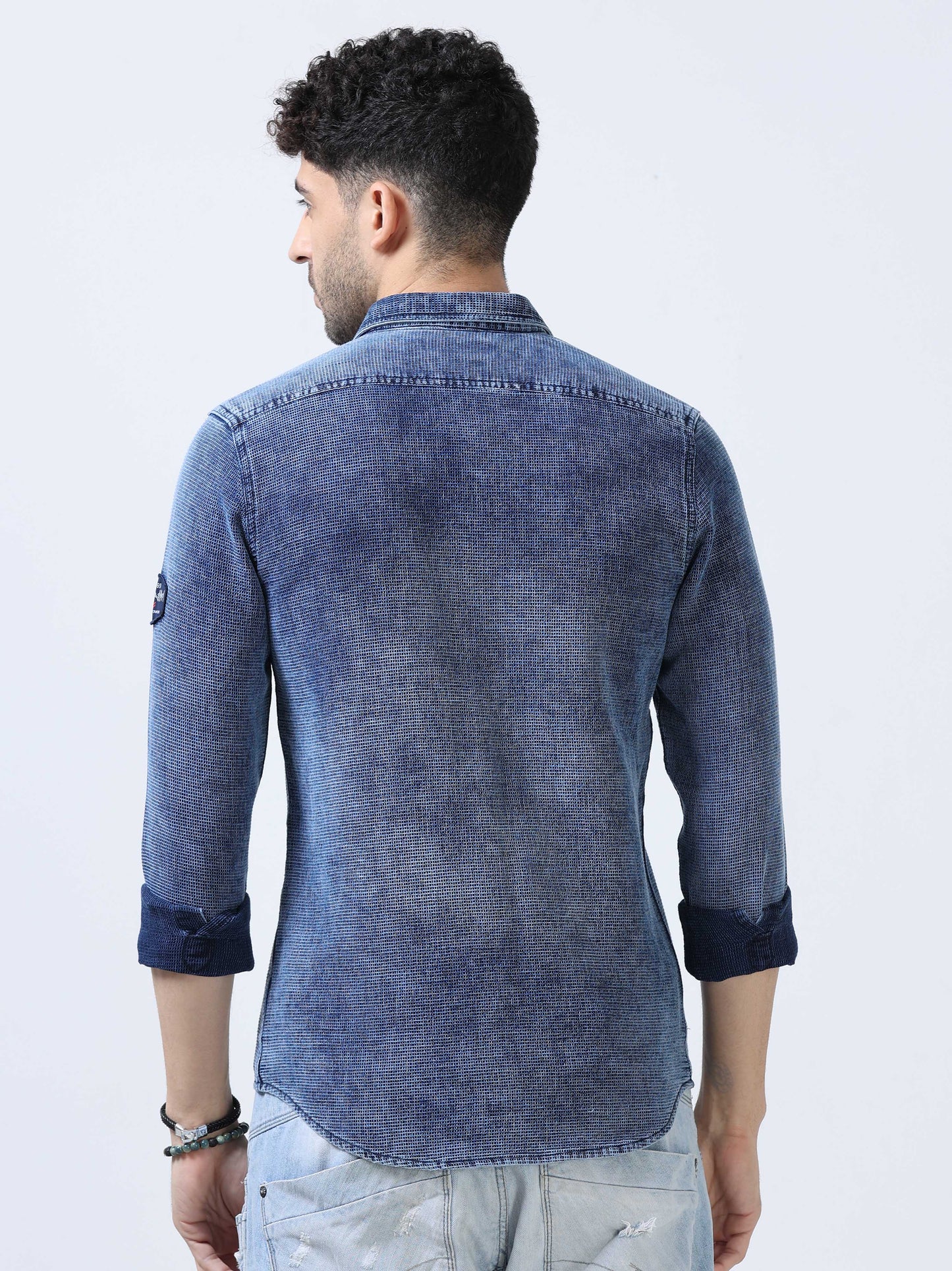 Mist Blue Denim Shirt