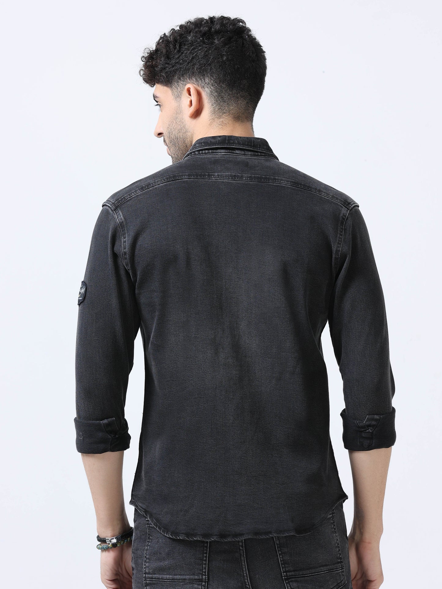 Charcoal Denim Shirt