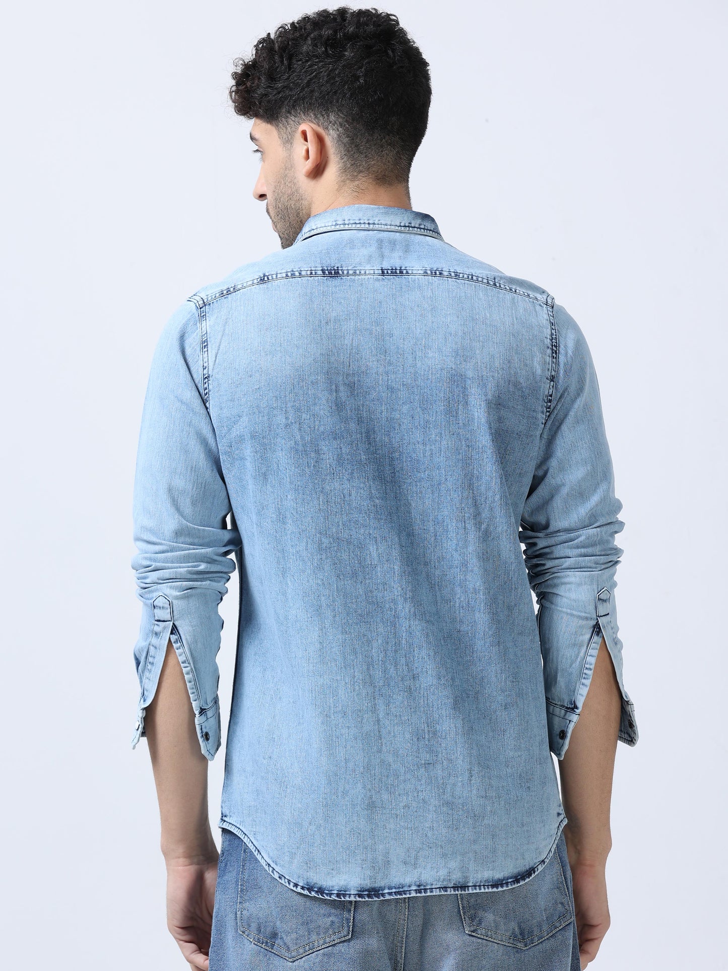 Rock Blue Denim Shirt