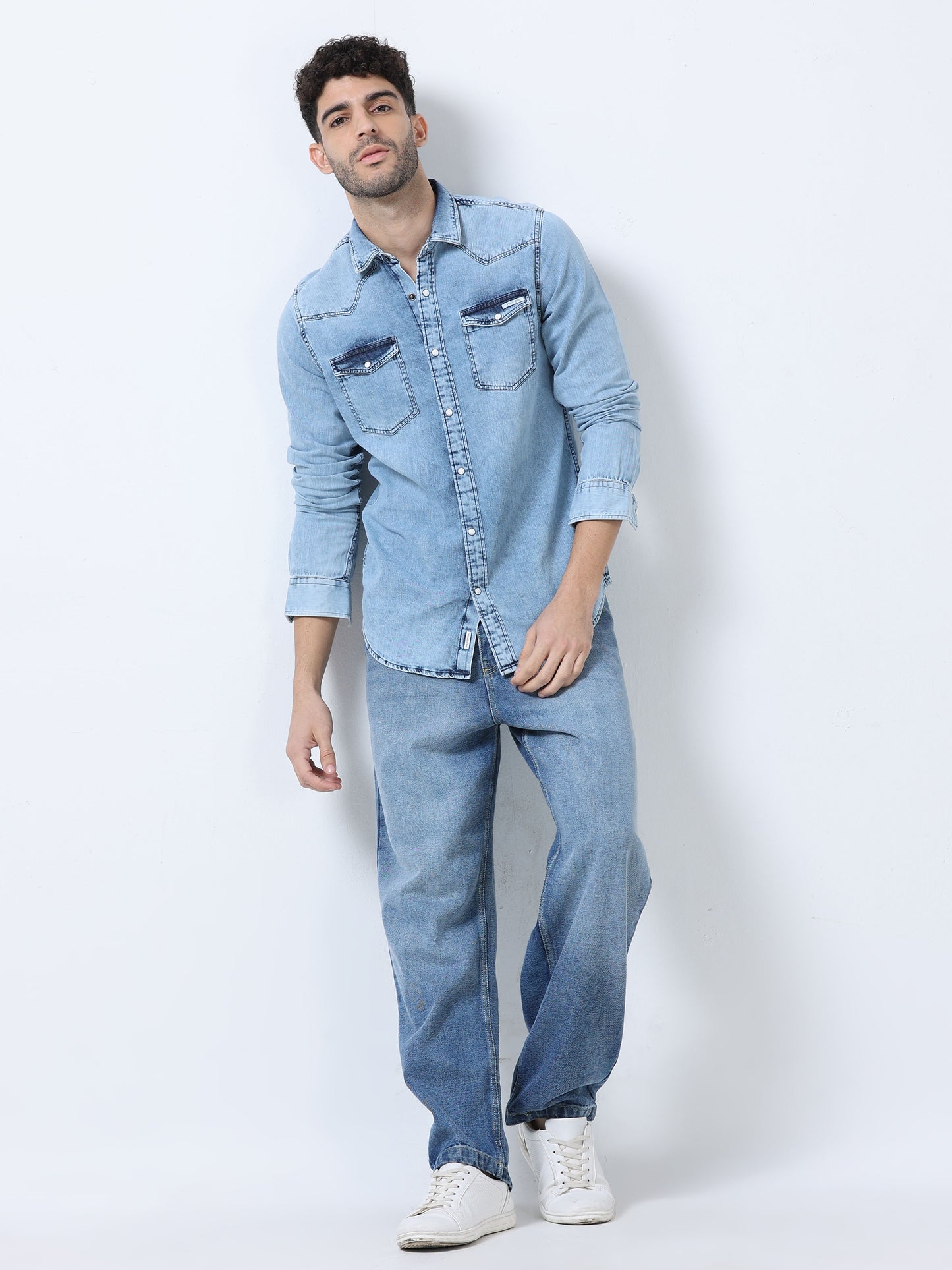 Rock Blue Denim Shirt