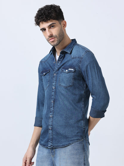 Blue Jay Denim Shirt