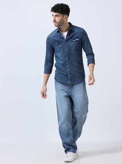 Blue Jay Denim Shirt