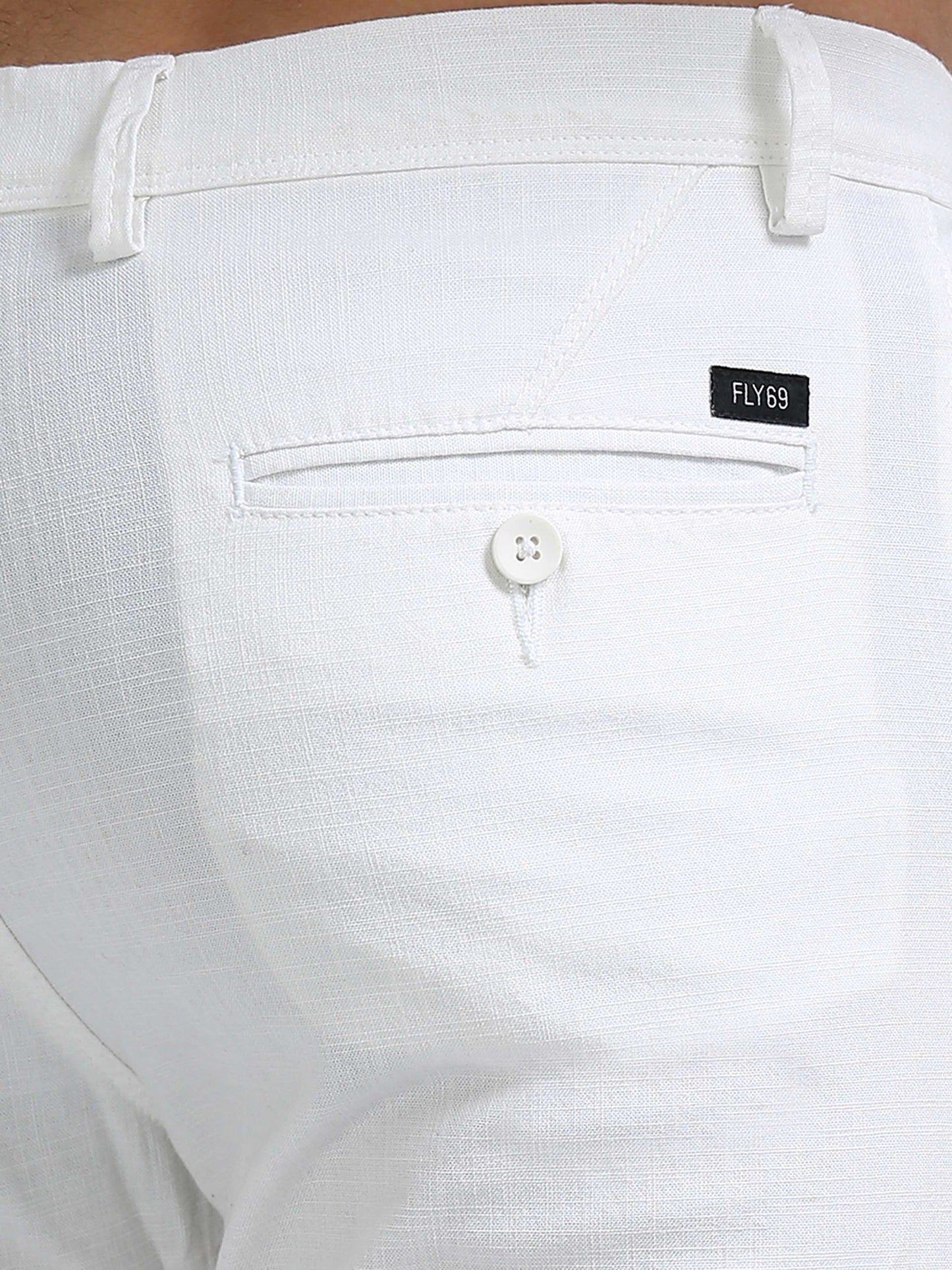 White Linen Trouser