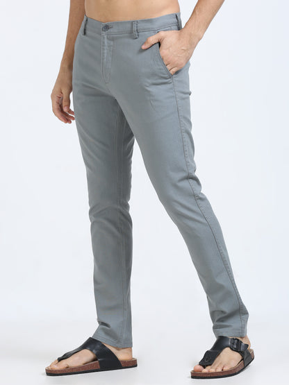 Slate Grey Linen Trouser