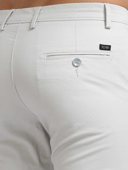 Light Grey Front Coin Pocket Trousers