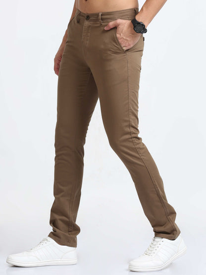 Khaki Front Coin Pocket Trousers