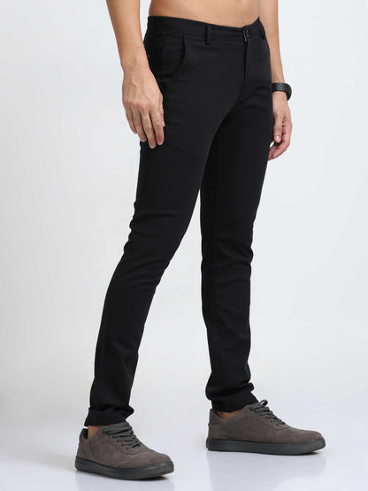 Black Side Coin Pocket Trouser