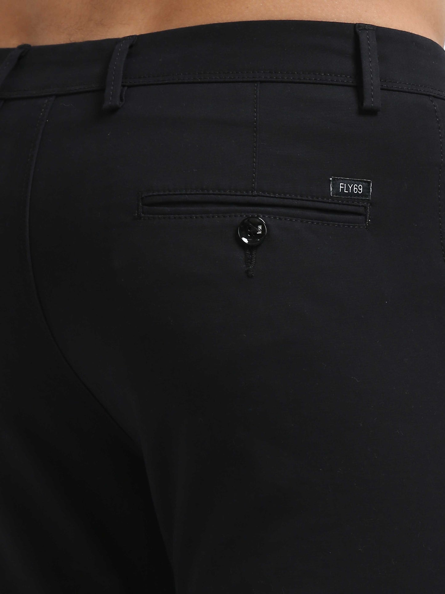 Black Side Coin Pocket Trouser