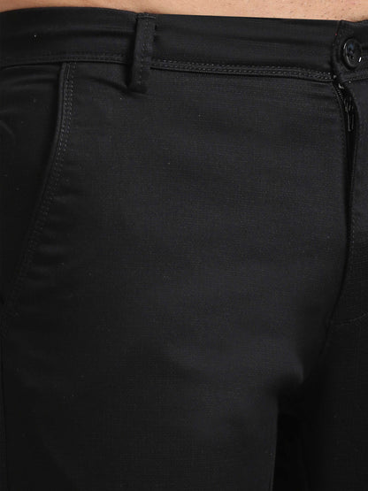 Black Imported Fabric Trouser