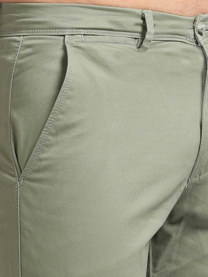 Pistachio Front Coin Pocket Trousers
