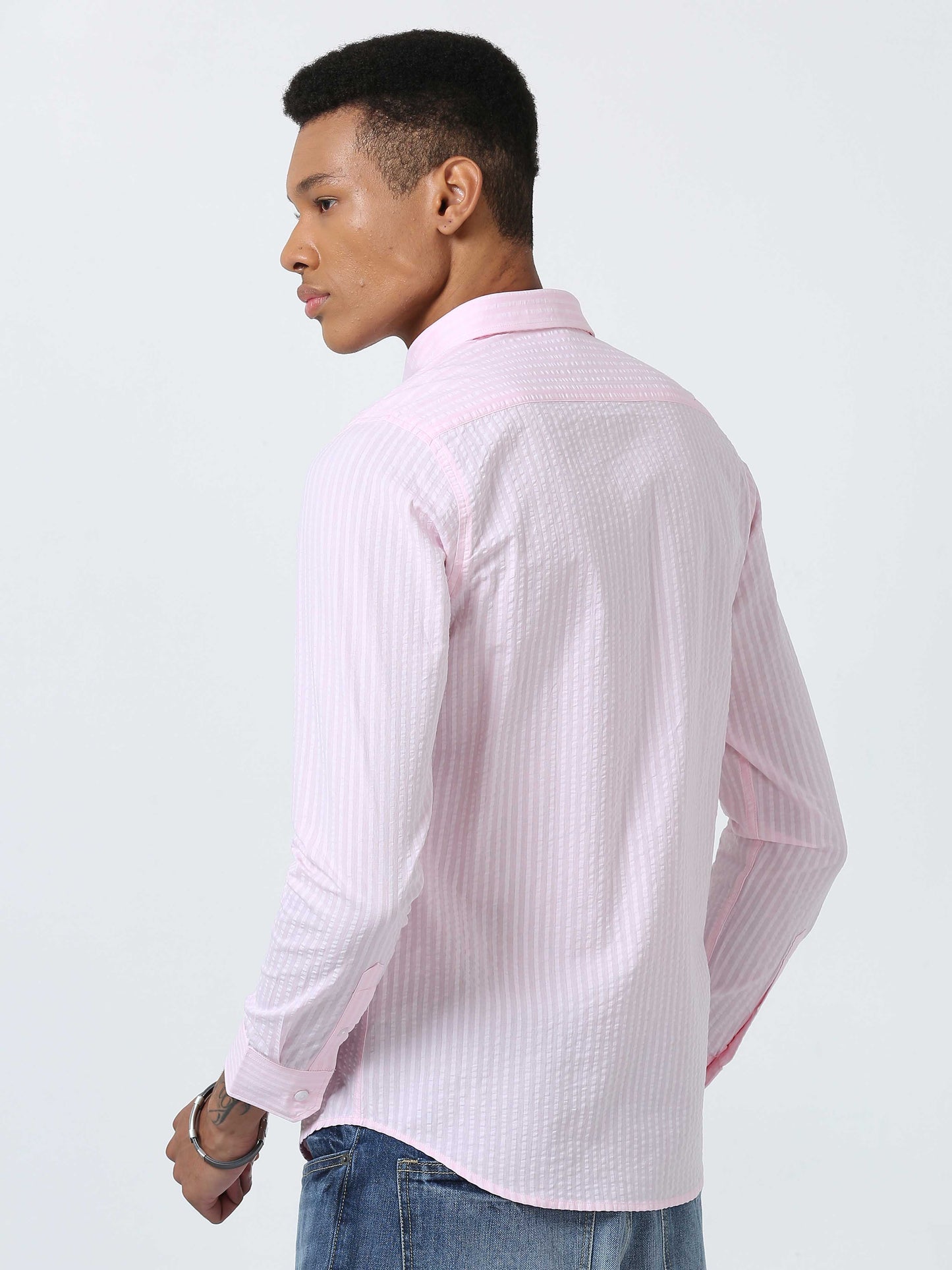Amour Stripe Shirt for Men 