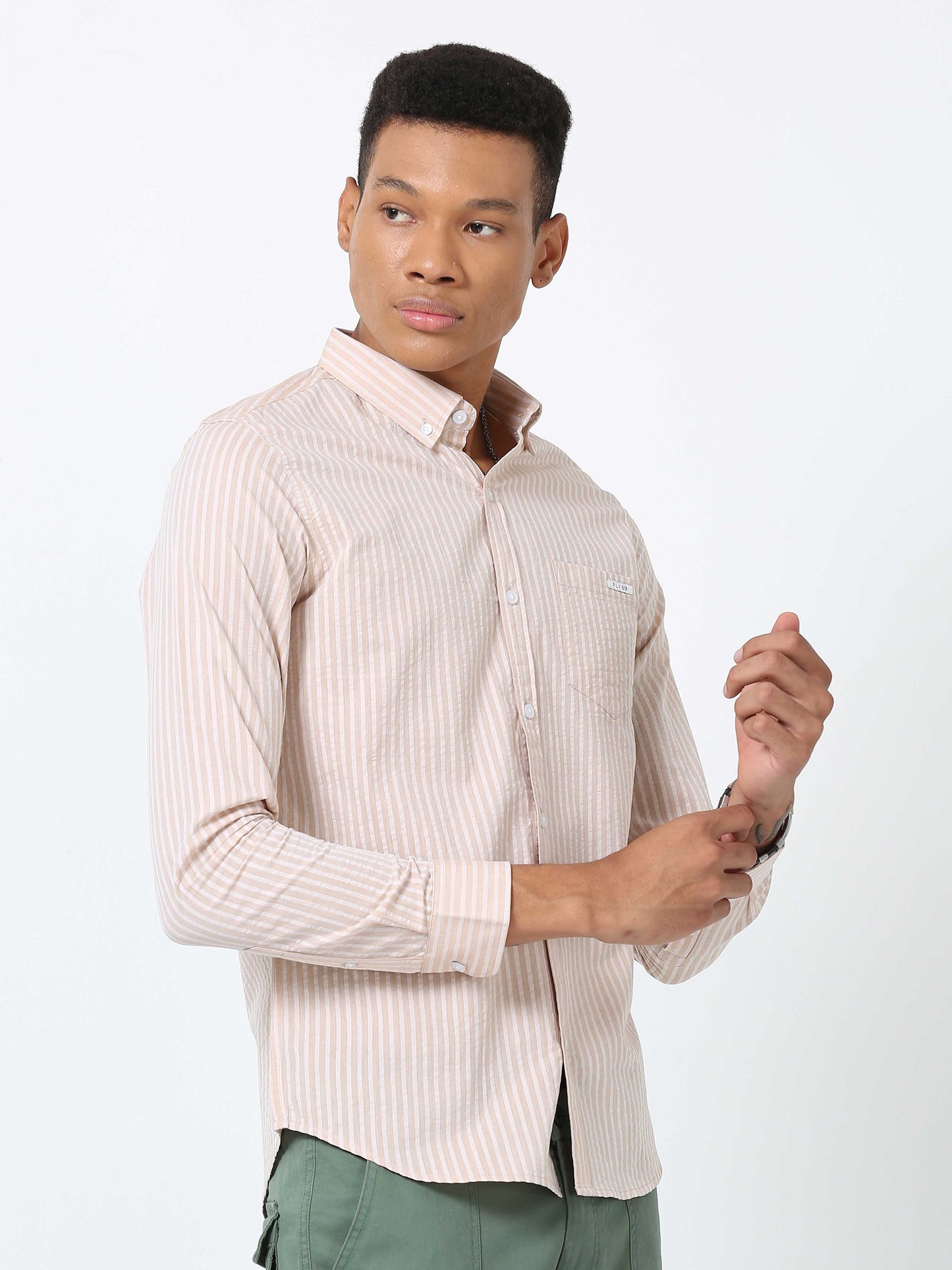 Amour Stripe Shirt for Men 