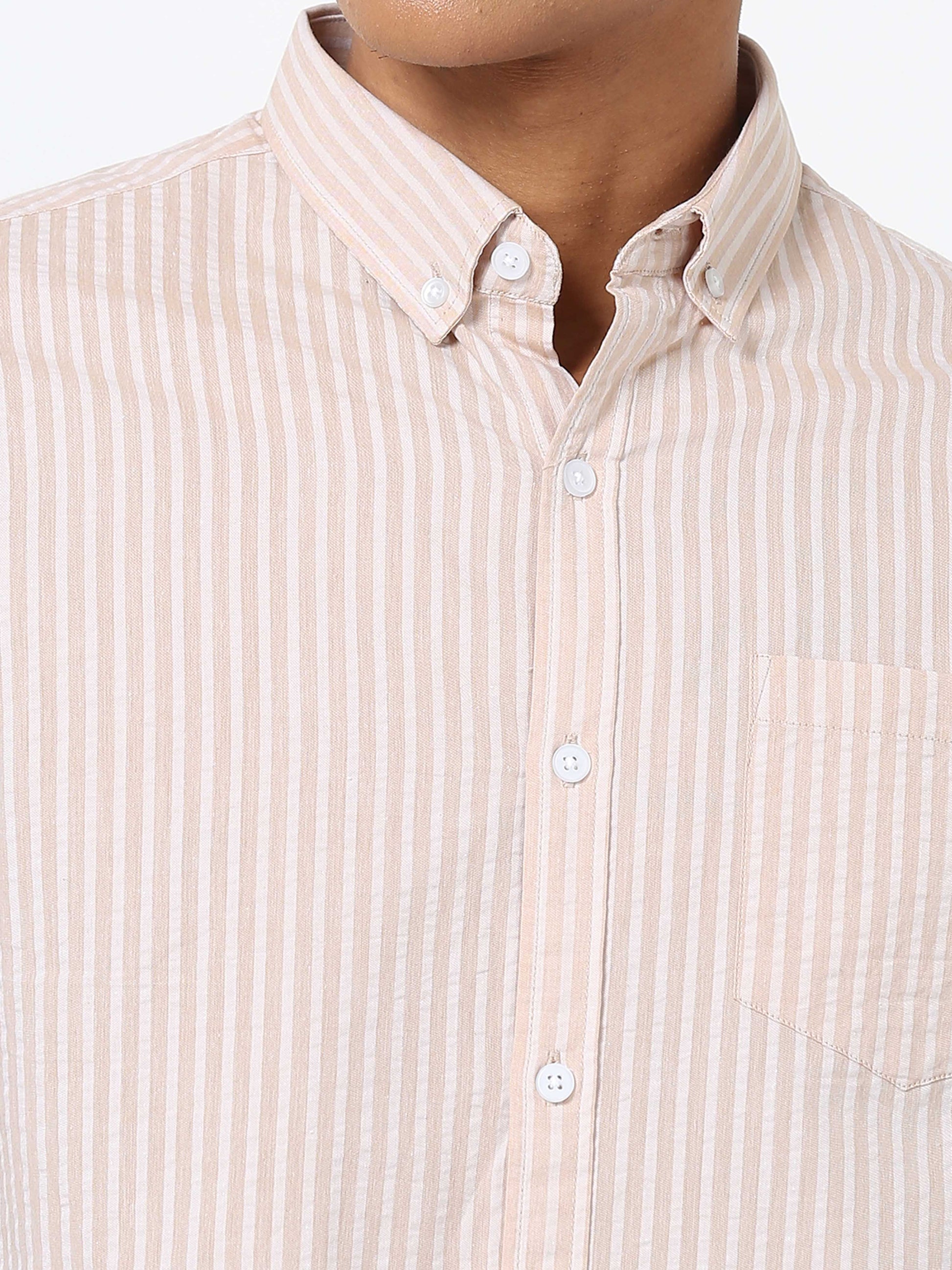 Amour Stripe Shirt for Men 