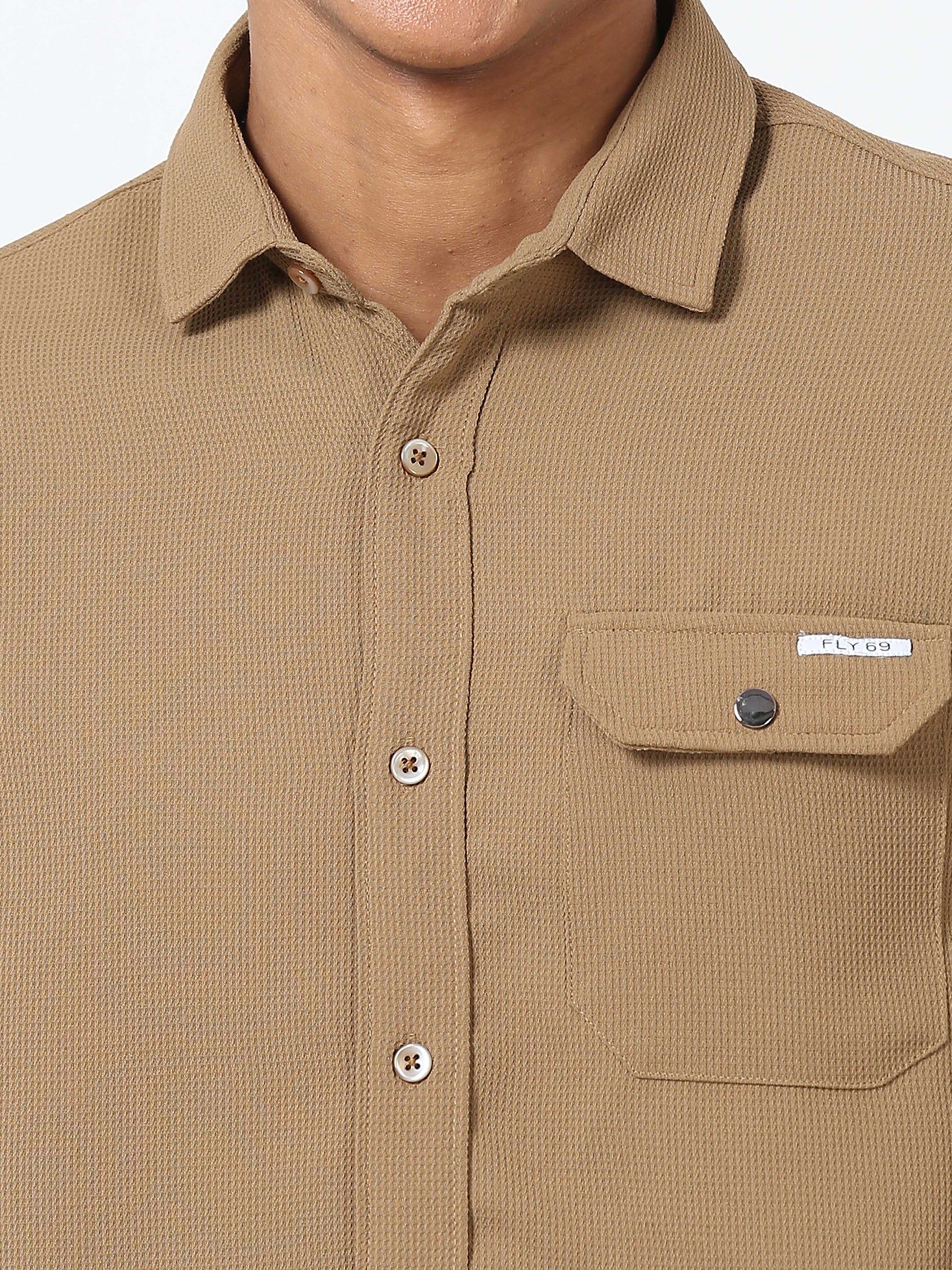 Mongoose Solid Shirt for Men 