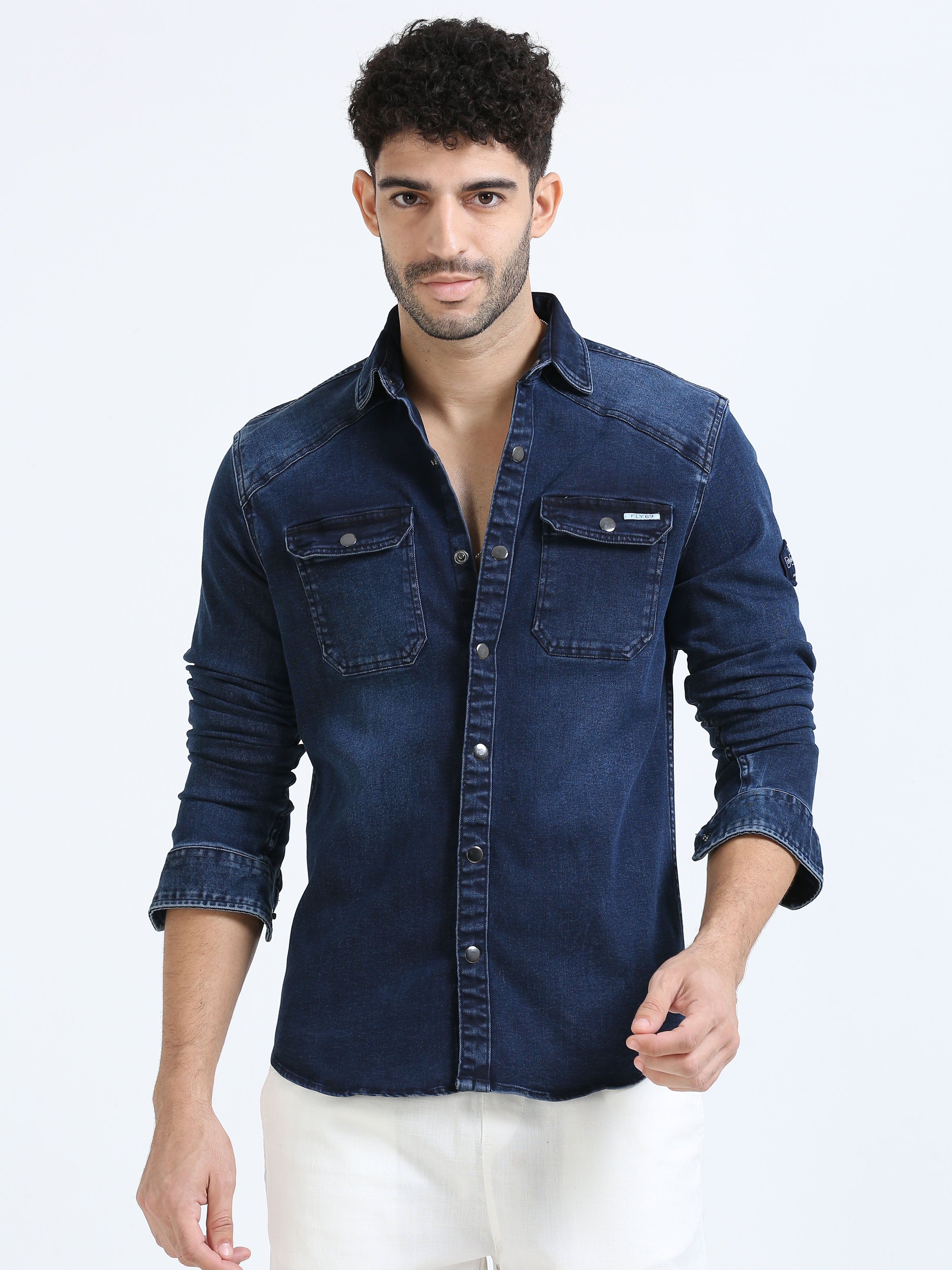 Buy Denim Shirt Men Online at Great Price