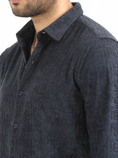 Regal Blue Towel Shirt