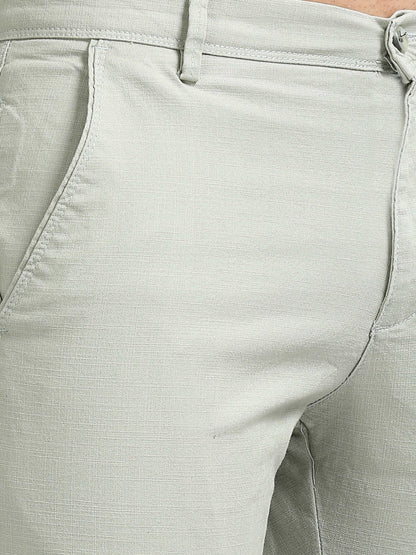 Pistachio Linen Trouser