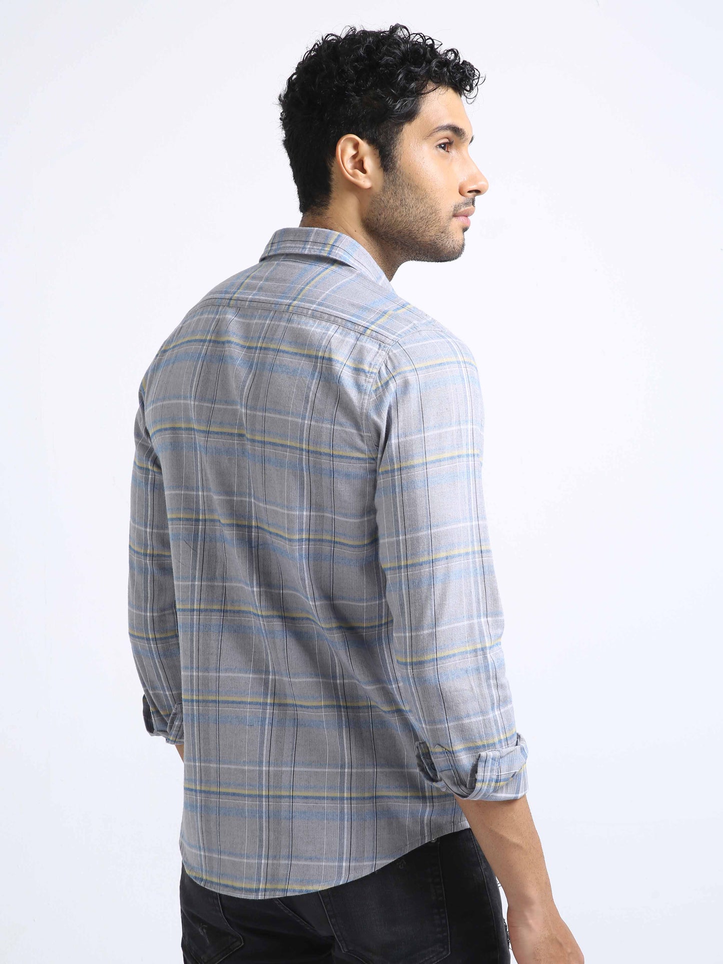 Mountain Mist Double Pocket Checks Shirt