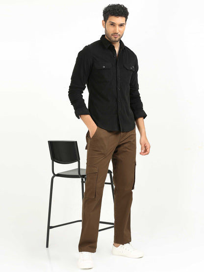 Black Corduroy Shirt