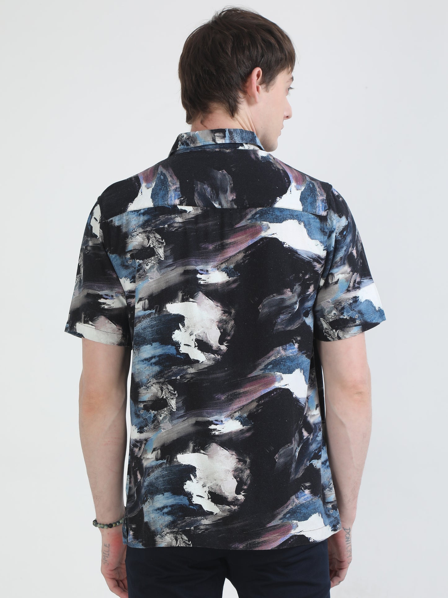 Colorsplasher Black Printed Shirt