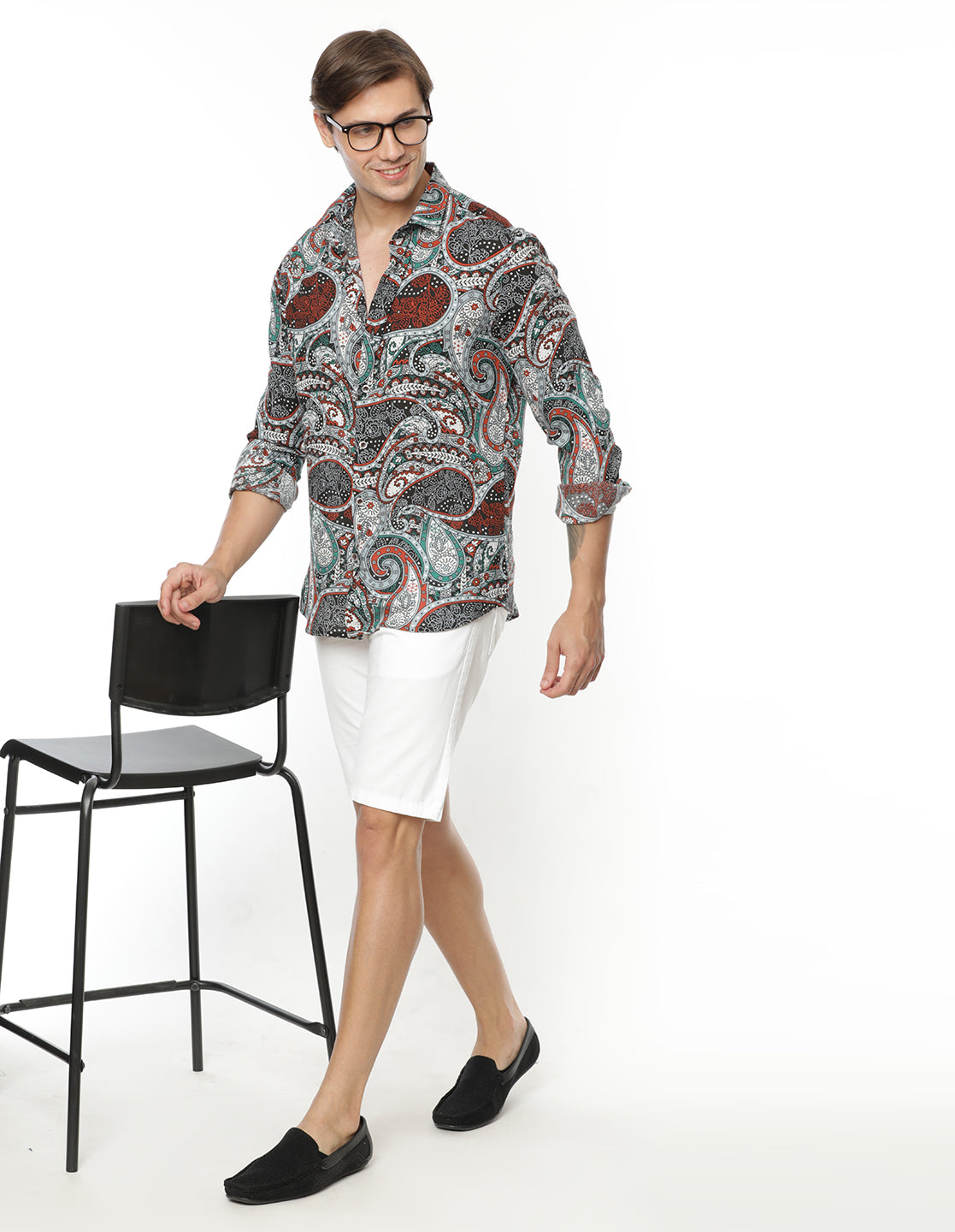 Paisley Print Shirt for Men