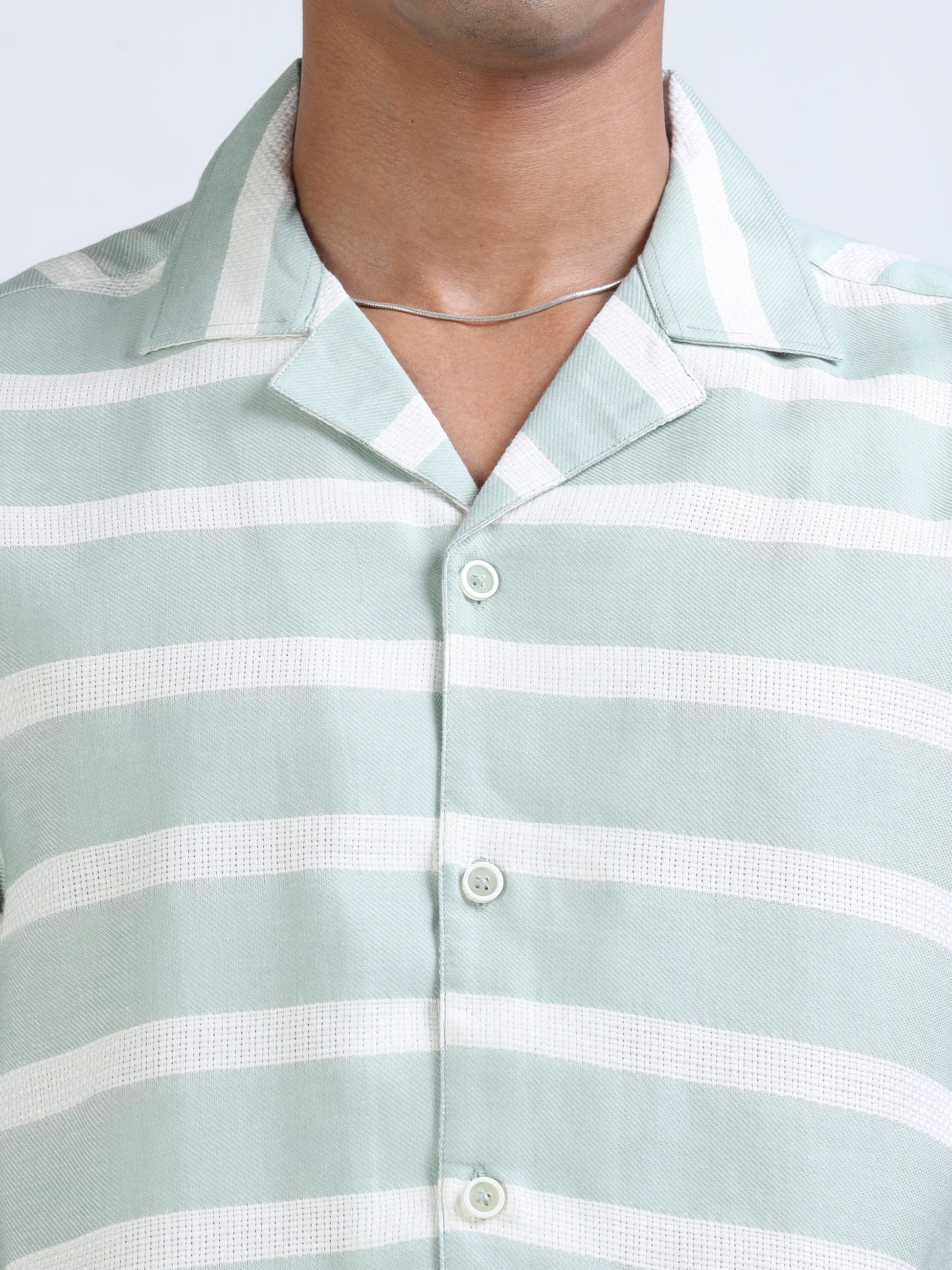 Jet Stream Stripe Shirt for Men 