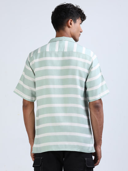 Jet Stream Stripe Shirt for Men 