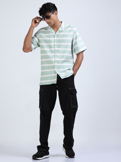 Jet Stream Stripe Shirt for Men 