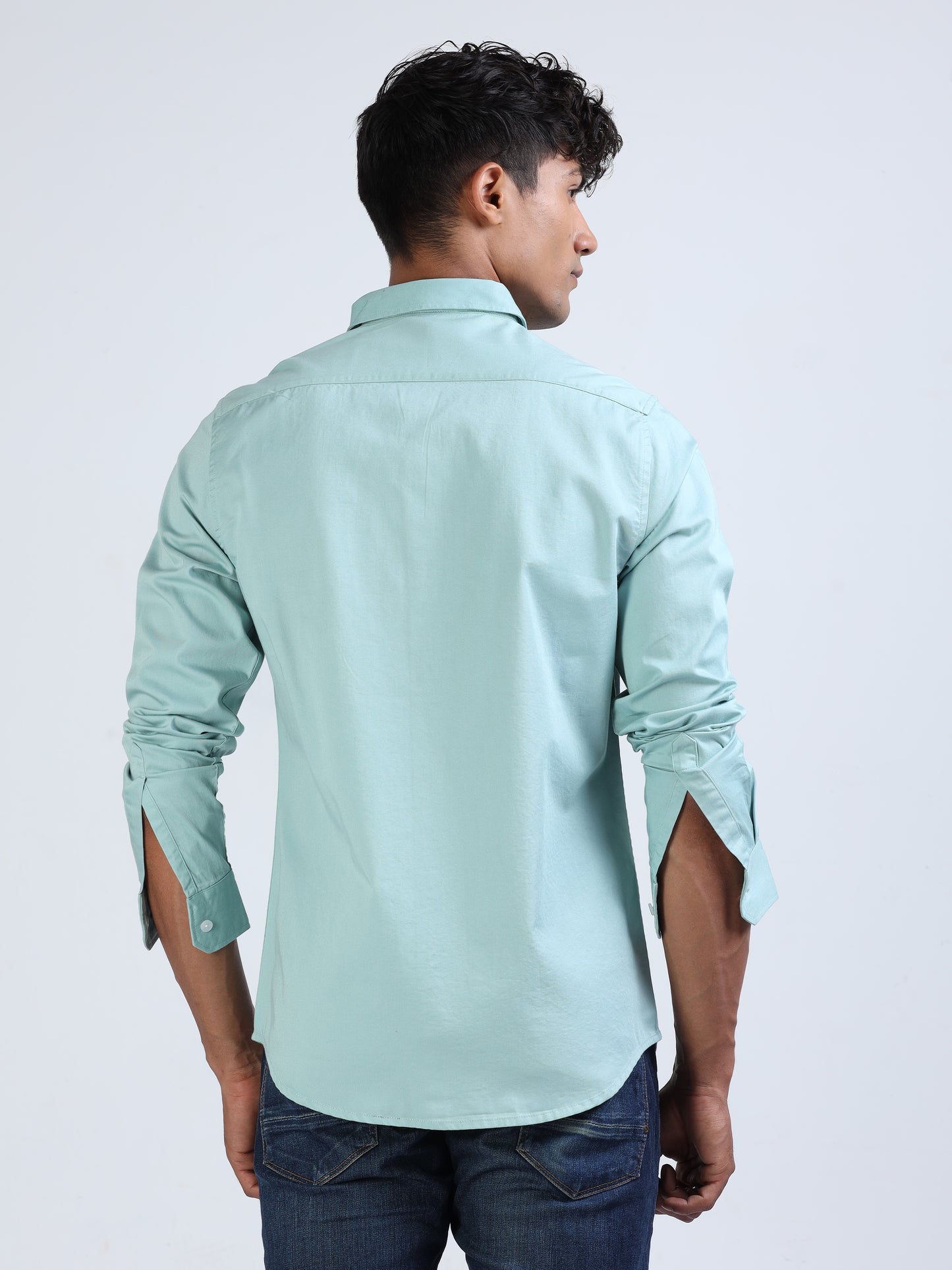 Opal Twill Cotton Shirt for Men 