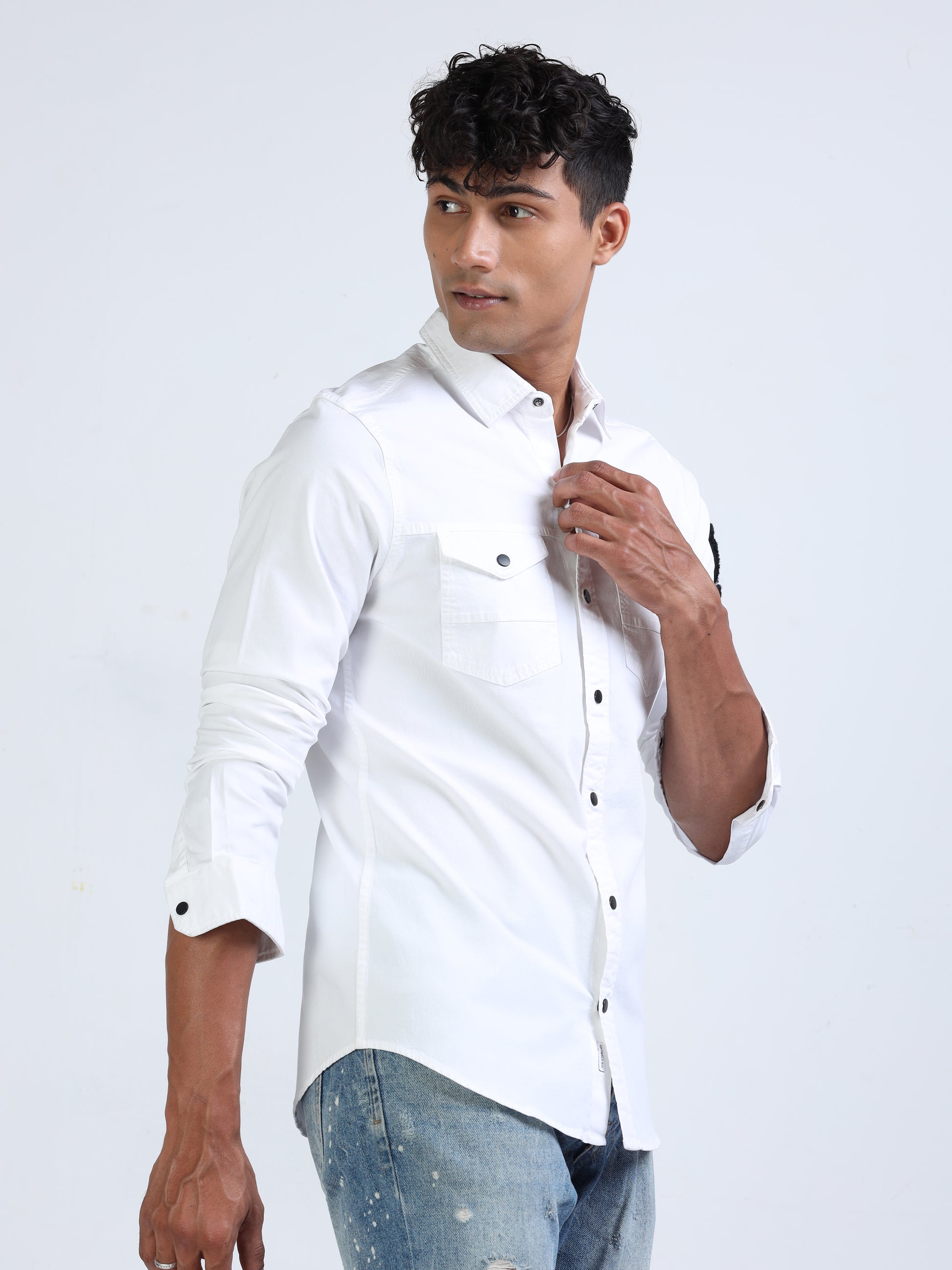 White RFD shirt for Men 