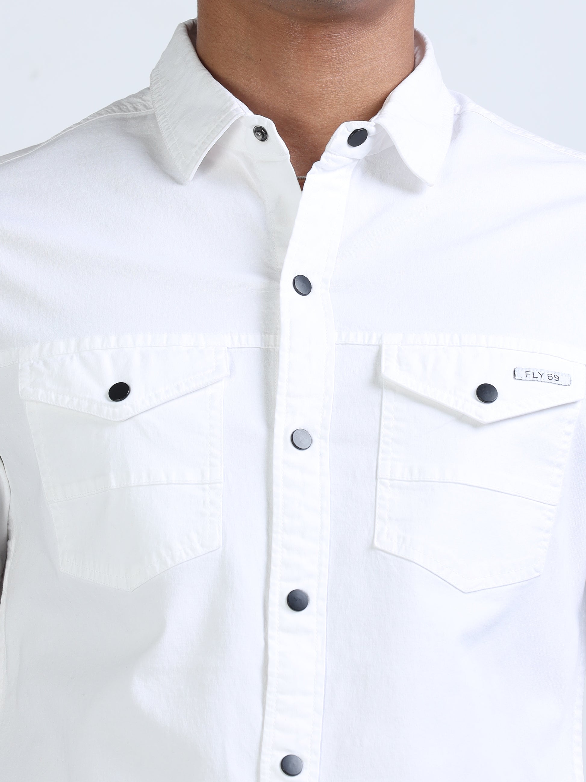 White RFD shirt for Men 