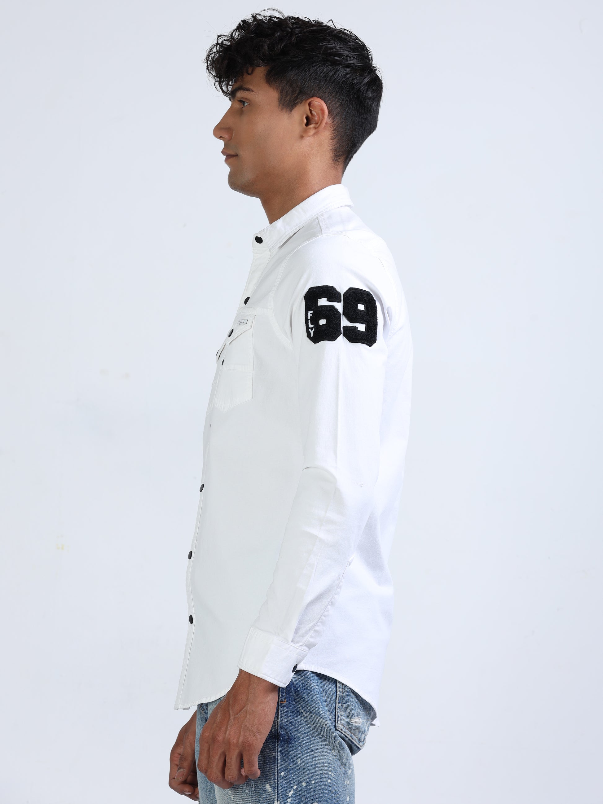 White RFD shirt for Men 