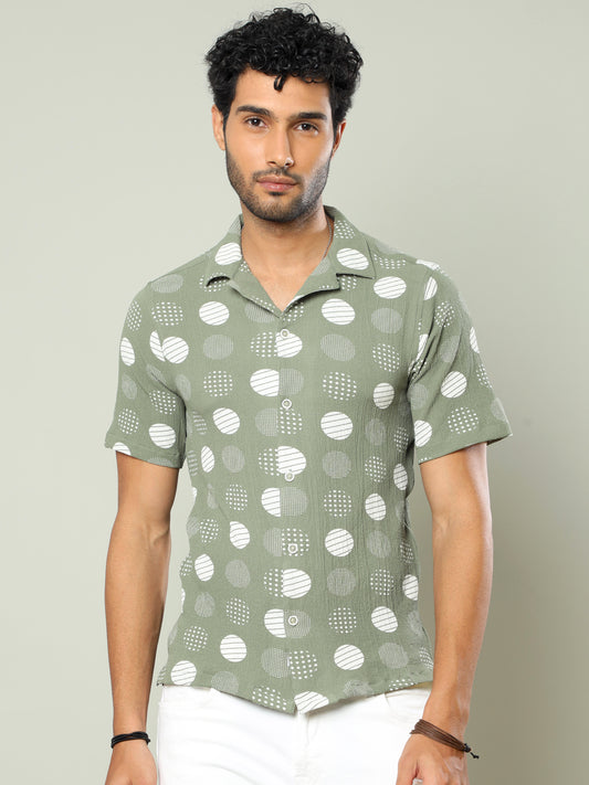 Sprout Green Popcorn Shirt