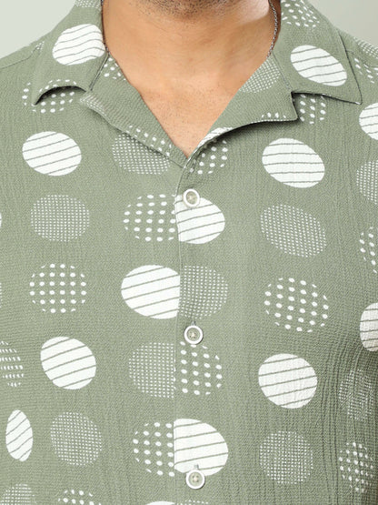 Sprout Green Popcorn Shirt